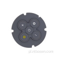 Niestandardowe okrągłe przyciski kontrolera wodoodporne gumowe klawisze